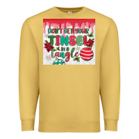 Antique Gold don't get your tinsel in a tangle Premium Sweatshirt - MaliasSmallBusiness