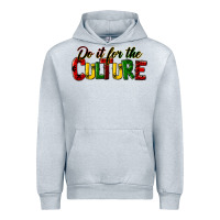 Heather Grey do it for the culture juneteenth Urban Hoodie - HRA Design Shop