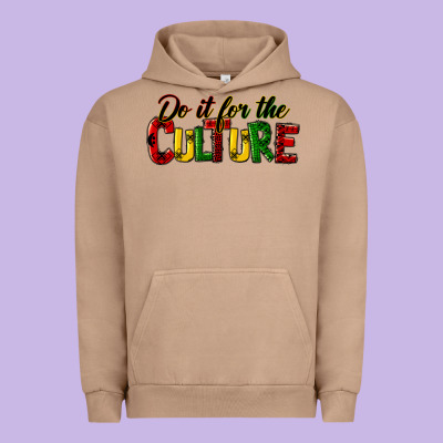 Do It For The Culture Juneteenth Urban Hoodie Designed By Hra Design Shop