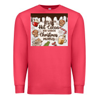 Cardinal i just want to drink hot cocoa Premium Sweatshirt - MaliasSmallBusiness