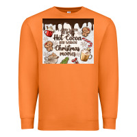 Carrot i just want to drink hot cocoa Premium Sweatshirt - MaliasSmallBusiness