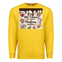 Lemon i just want to drink hot cocoa Premium Sweatshirt - MaliasSmallBusiness