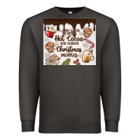 Smoke i just want to drink hot cocoa Premium Sweatshirt - MaliasSmallBusiness
