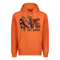 Carrot for the love of the game football Premium Hoodie - CowhideDigitalArt