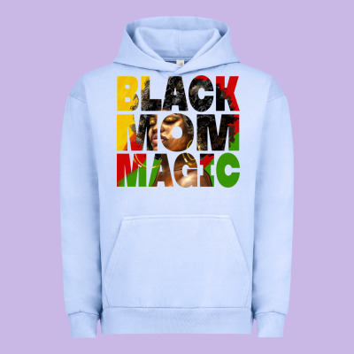 Black Mom Magic Juneteenth Urban Hoodie Designed By Hra Design Shop