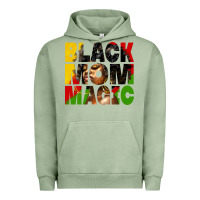 Pigment Oil Green black mom magic juneteenth Urban Hoodie - HRA Design Shop