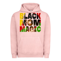 Pigment Salmon black mom magic juneteenth Urban Hoodie - HRA Design Shop