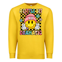 Lemon a little bit dramatic Premium Sweatshirt - MaliasSmallBusiness