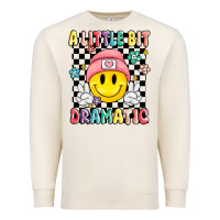 Sandshell a little bit dramatic Premium Sweatshirt - MaliasSmallBusiness