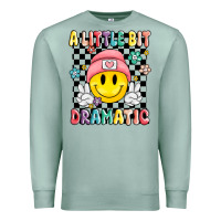Seafoam a little bit dramatic Premium Sweatshirt - MaliasSmallBusiness