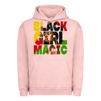 Pigment Salmon black girl magic juneteenth Urban Hoodie - HRA Design Shop