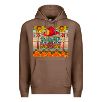 Chestnut firefighter mom Premium Hoodie - HRA Design Shop