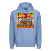 Colony Blue firefighter mom Premium Hoodie - HRA Design Shop