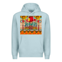 Blue Mist firefighter mom Premium Hoodie - HRA Design Shop