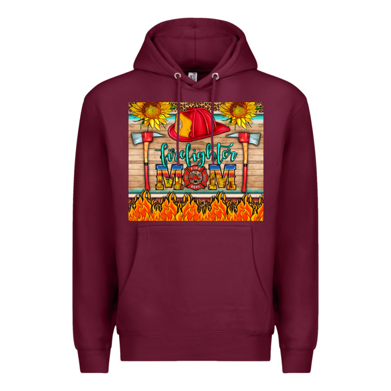Firefighter Mom Premium Hoodie by HRA Design Shop | Teevron