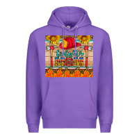 Purple firefighter mom Premium Hoodie - HRA Design Shop