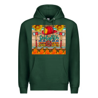 Sports Green firefighter mom Premium Hoodie - HRA Design Shop