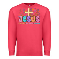 Cardinal jesus the way the truth the life Premium Sweatshirt - MaliasSmallBusiness