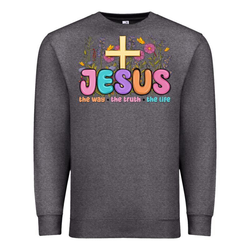 Jesus The Way The Truth The Life Premium Sweatshirt by MaliasSmallBusiness | Teevron