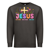 Smoke jesus the way the truth the life Premium Sweatshirt - MaliasSmallBusiness