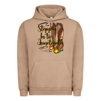 Pigment Burro steppin' in to juneteenth heels Urban Hoodie - HRA Design Shop