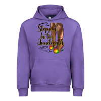Tulip steppin' in to juneteenth heels Urban Hoodie - HRA Design Shop