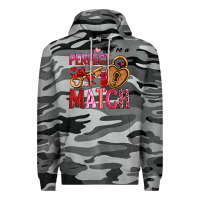 Slate Camo we're a perfect match Premium Hoodie - OliviaCreatesArt