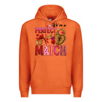 Carrot we're a perfect match Premium Hoodie - OliviaCreatesArt