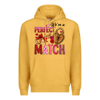 Mustard we're a perfect match Premium Hoodie - OliviaCreatesArt