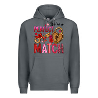 Rock we're a perfect match Premium Hoodie - OliviaCreatesArt