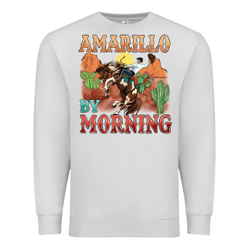 Amarillo By Morning Premium Sweatshirt by MaliasSmallBusiness | Teevron