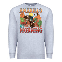 Heather Grey amarillo by morning Premium Sweatshirt - MaliasSmallBusiness