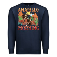 Navy amarillo by morning Premium Sweatshirt - MaliasSmallBusiness
