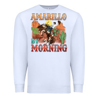 White amarillo by morning Premium Sweatshirt - MaliasSmallBusiness