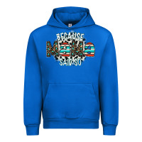 Cobalt because mama said so Urban Hoodie - CowhideDigitalArt