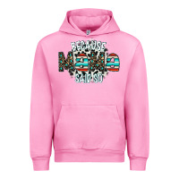 Fuchsia Pink because mama said so Urban Hoodie - CowhideDigitalArt