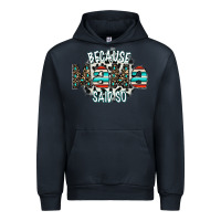 Navy because mama said so Urban Hoodie - CowhideDigitalArt