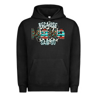 Pigment Black because mama said so Urban Hoodie - CowhideDigitalArt