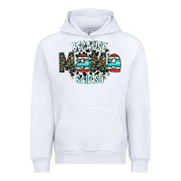 White because mama said so Urban Hoodie - CowhideDigitalArt