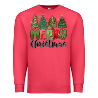 Cardinal merry christmas trees Premium Sweatshirt - MaliasSmallBusiness