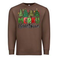 Chestnut merry christmas trees Premium Sweatshirt - MaliasSmallBusiness