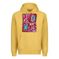 Antique Gold xoxo with roses and candies olivia Premium Hoodie - OliviaCreatesArt