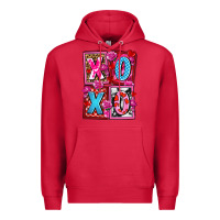 Cardinal xoxo with roses and candies olivia Premium Hoodie - OliviaCreatesArt