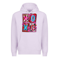 Lilac xoxo with roses and candies olivia Premium Hoodie - OliviaCreatesArt