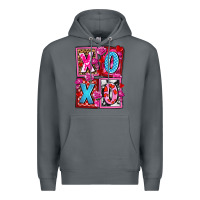 Rock xoxo with roses and candies olivia Premium Hoodie - OliviaCreatesArt