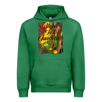 Emerald steppin' in to juneteenth Urban Hoodie - HRA Design Shop