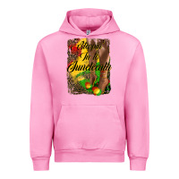 Fuchsia Pink steppin' in to juneteenth Urban Hoodie - HRA Design Shop