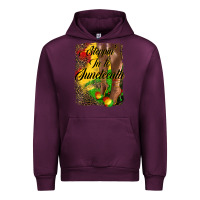 Mauve Wine steppin' in to juneteenth Urban Hoodie - HRA Design Shop