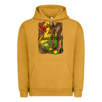 Pigment Peanut Butter steppin' in to juneteenth Urban Hoodie - HRA Design Shop