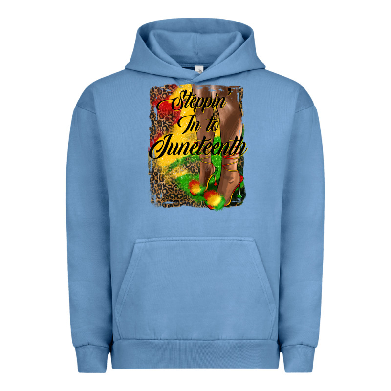 Steppin' In To Juneteenth Urban Hoodie by HRA Design Shop | Teevron